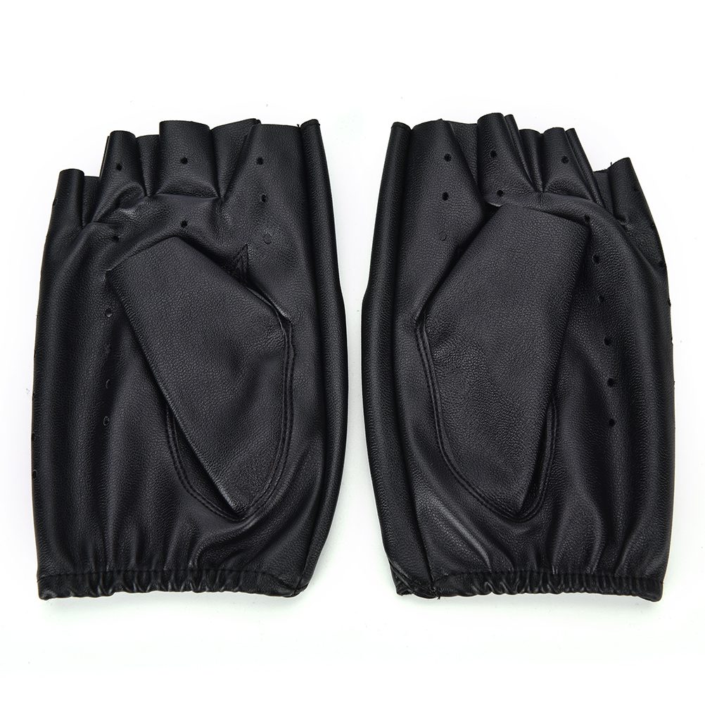 Guantes/manoplas de conducción unisex negros