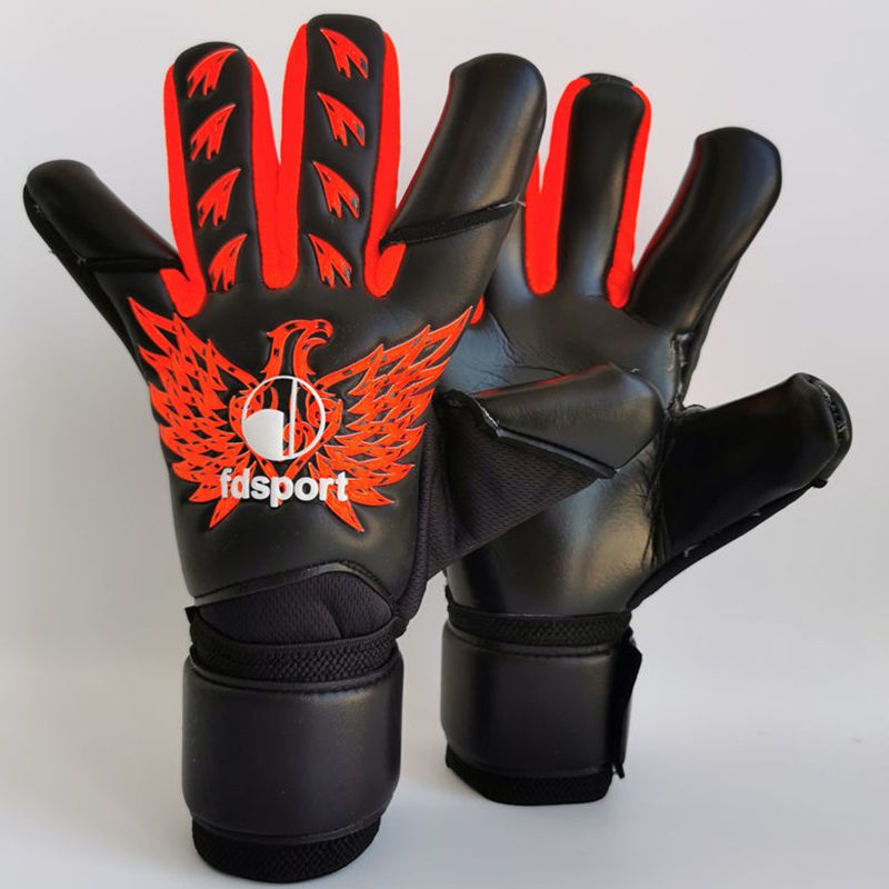 Guantes de fútbol de portero con estampado de águila