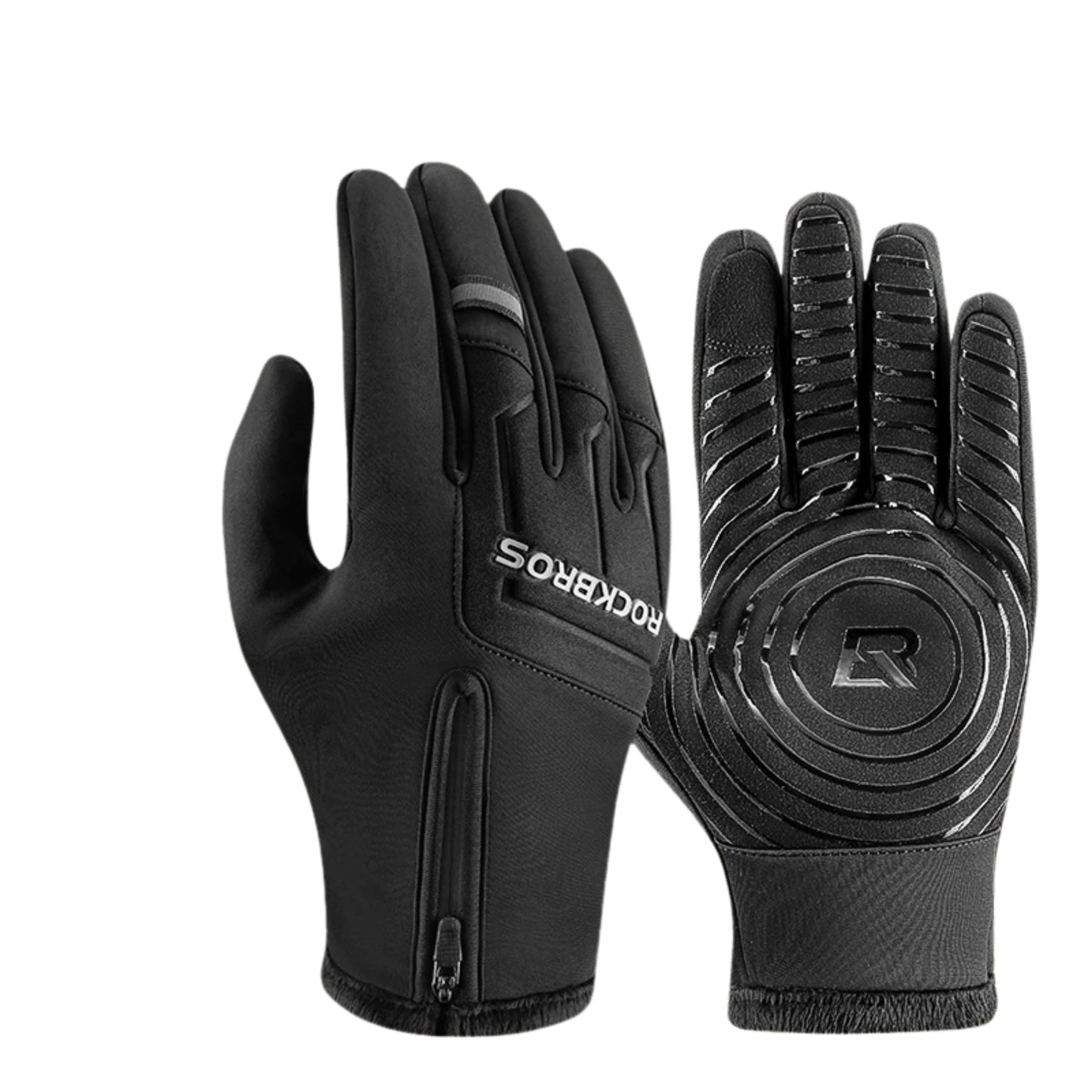 Warm and thick touchscreen winter cycling gloves
