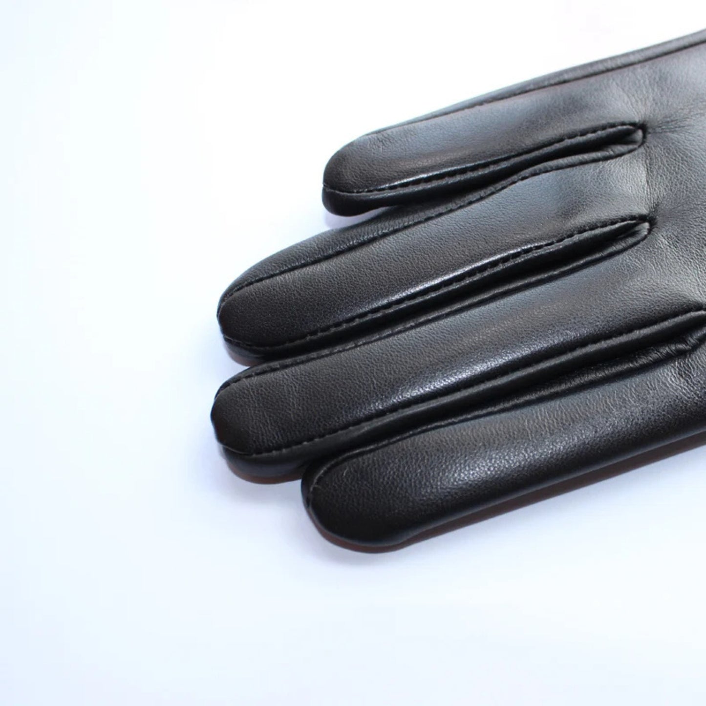 Gants cuir femme tendances noirs