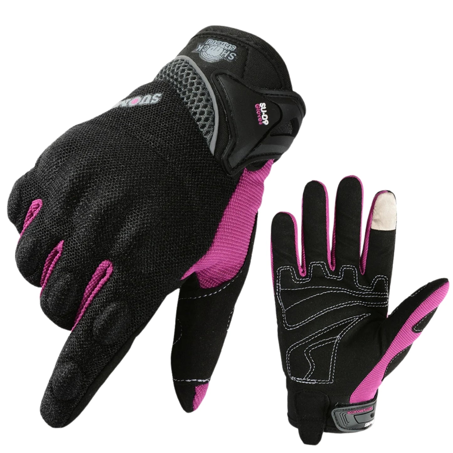Gants moto femme été aérés
