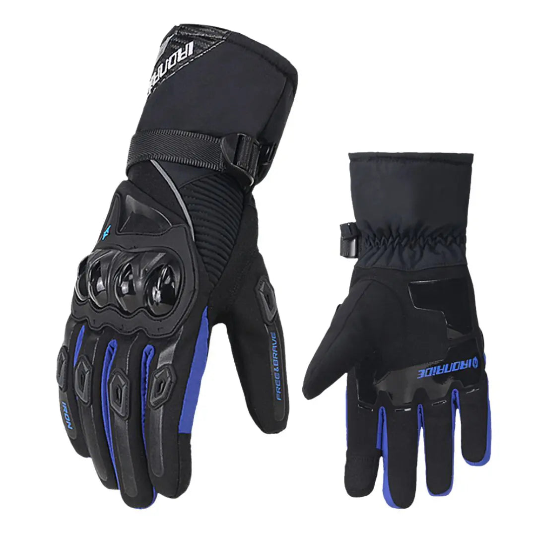 Windproof winter motorcycle gloves