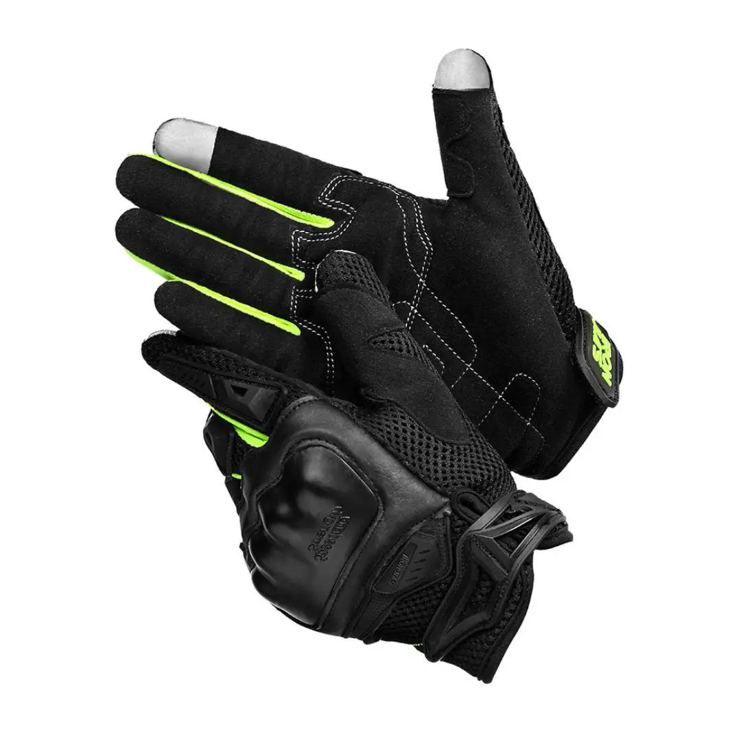 Guantes de moto de verano con pantalla táctil