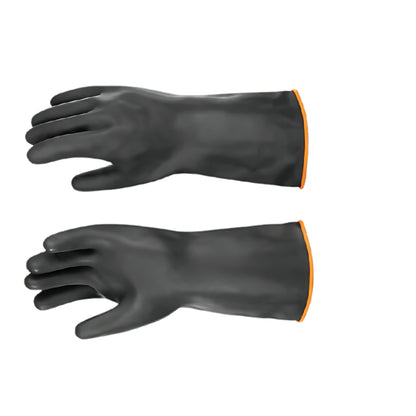 Chemical-resistant latex gloves