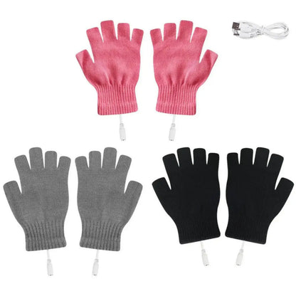 Manoplas calefactables recargables para hombre