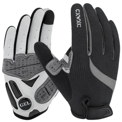 Thermal, shock-resistant winter cycling gloves