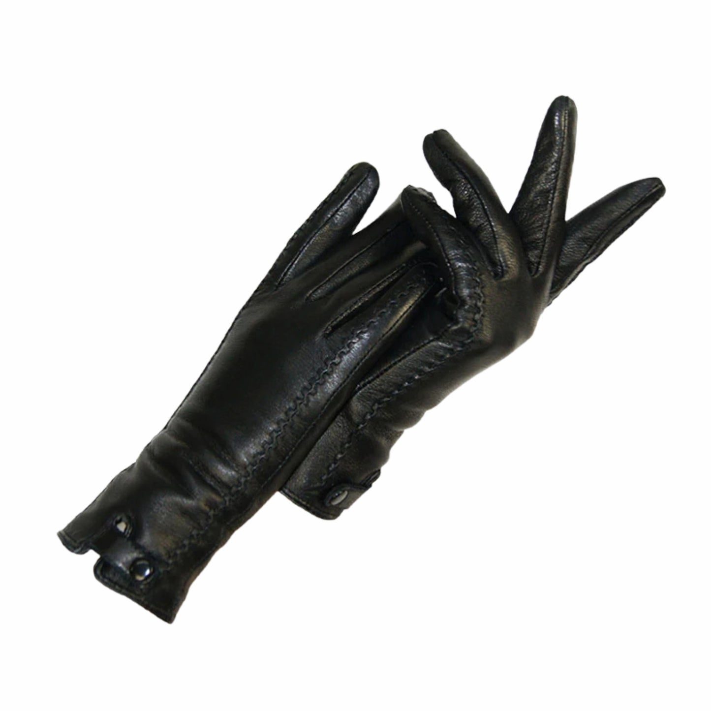 Gants cuir femme tactiles avec doublure fourrure