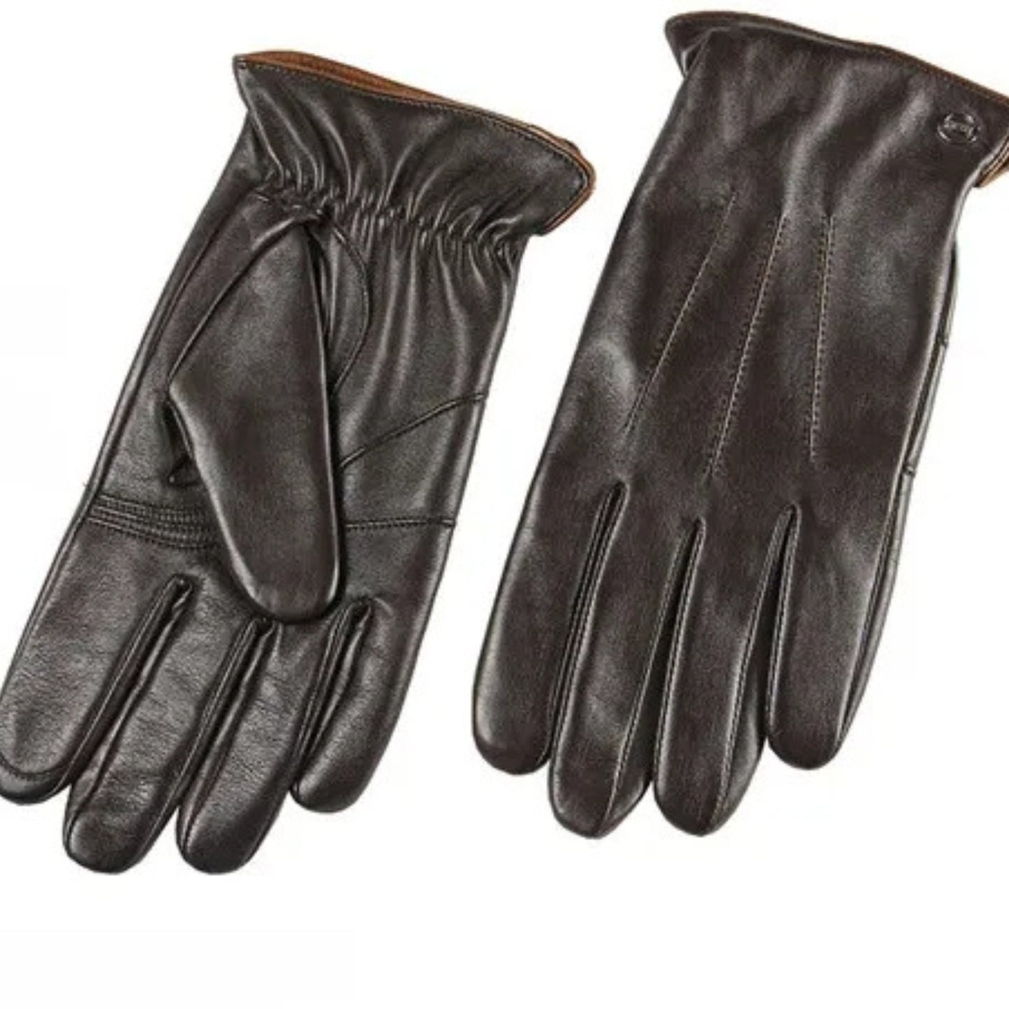 Guantes de cuero para hombre de alta gama.