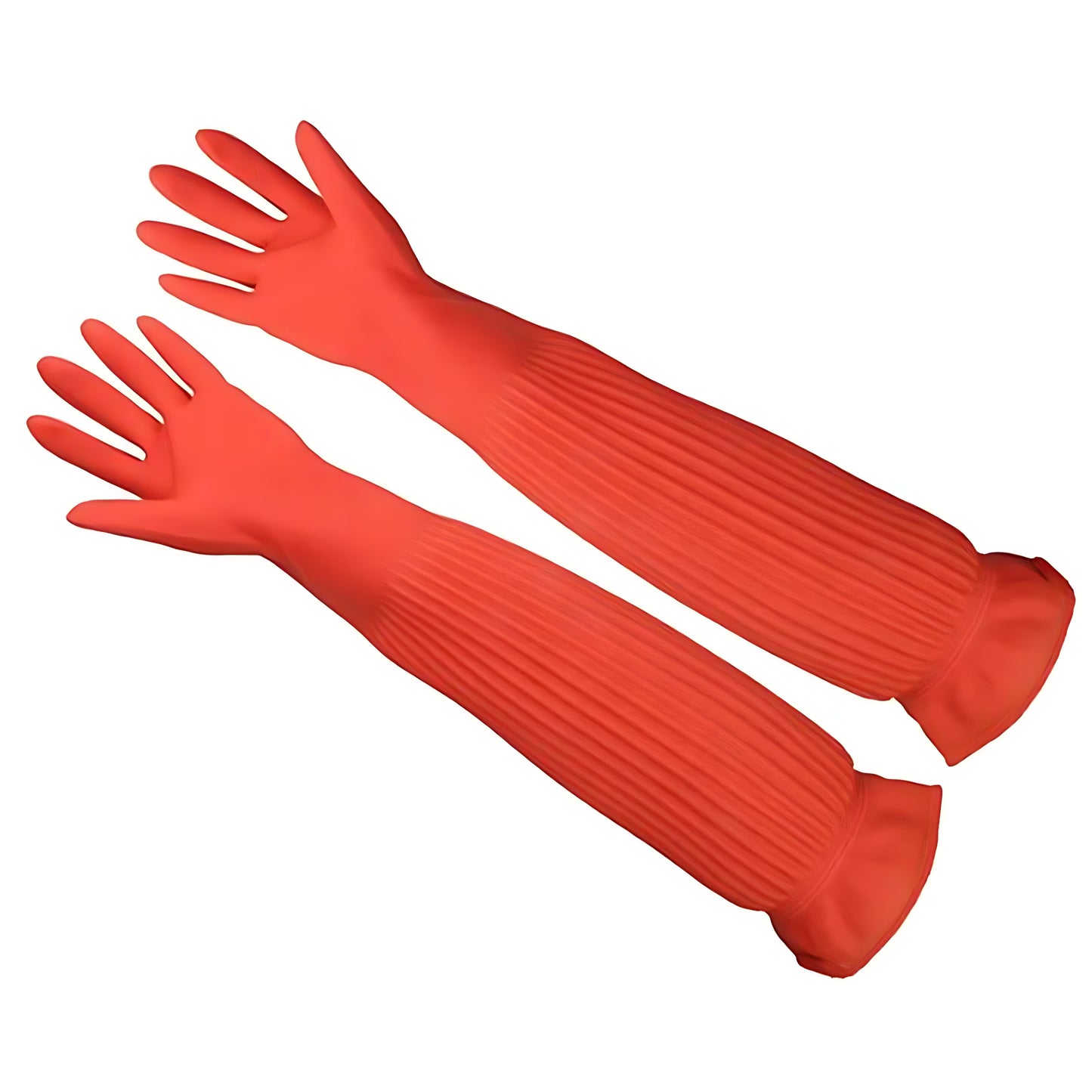 Long latex gloves for washing dishes