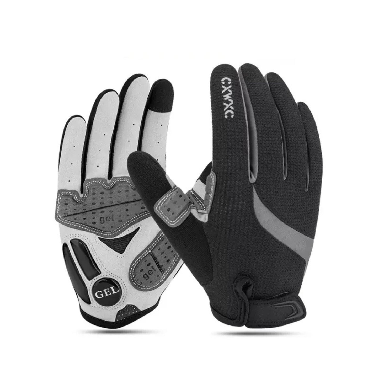 Thermal, shock-resistant winter cycling gloves