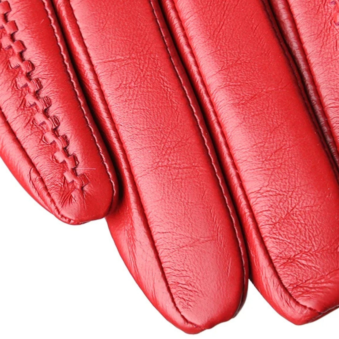 Gants cuir femme tactiles avec doublure