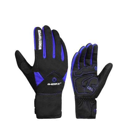 Gants vélo hiver avec gel rembourré
