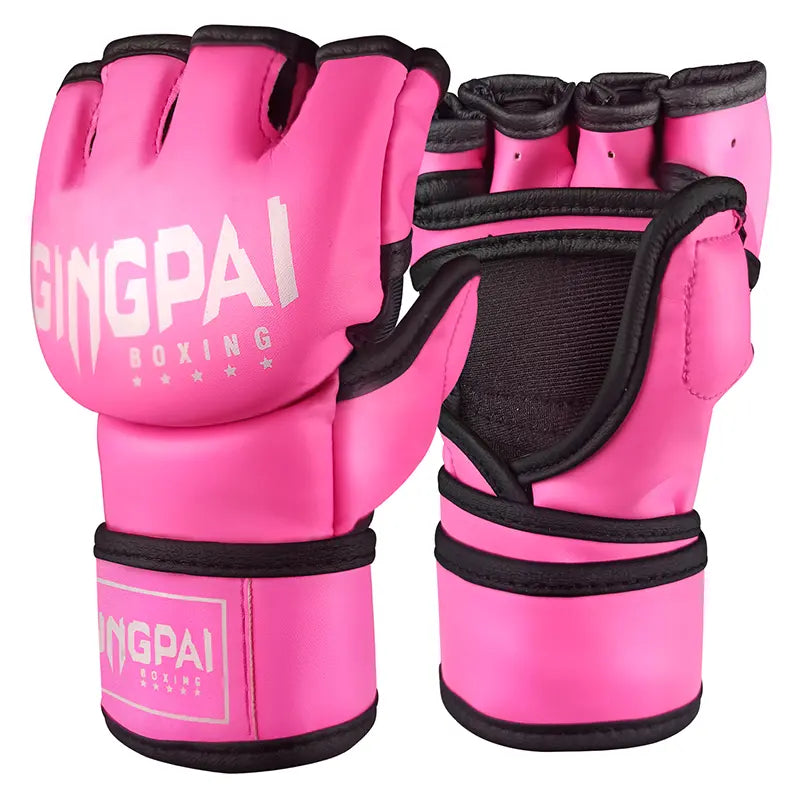 Gants MMA unisexes demi-doigts pour combats