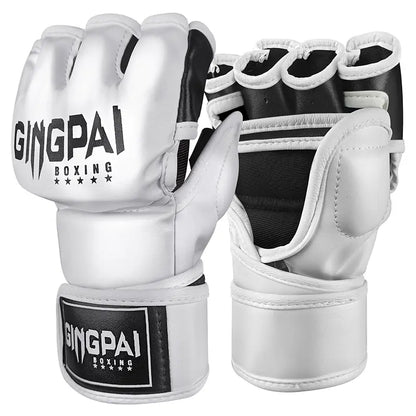 Gants MMA unisexes demi-doigts pour combats