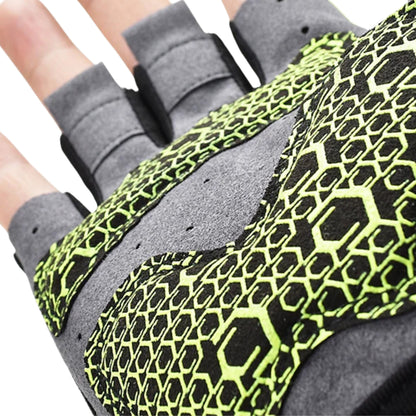 Unisex cycling gloves with anti-slip gel