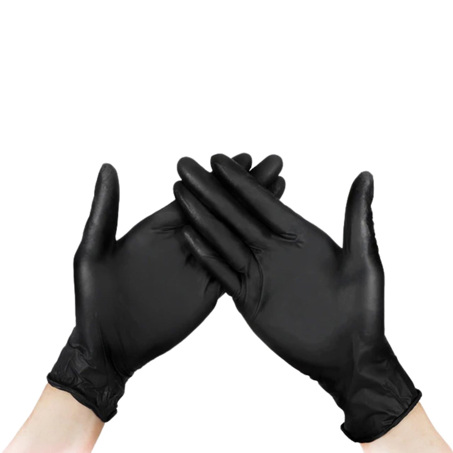 100 pieces of synthetic latex gloves
