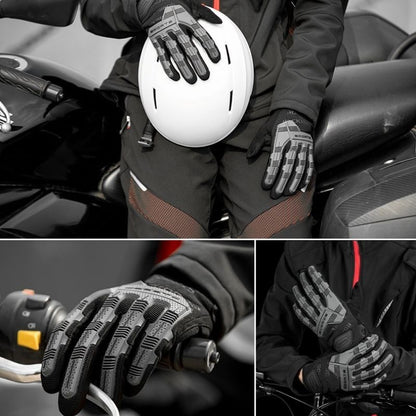 Guantes de moto de invierno de alta protección.