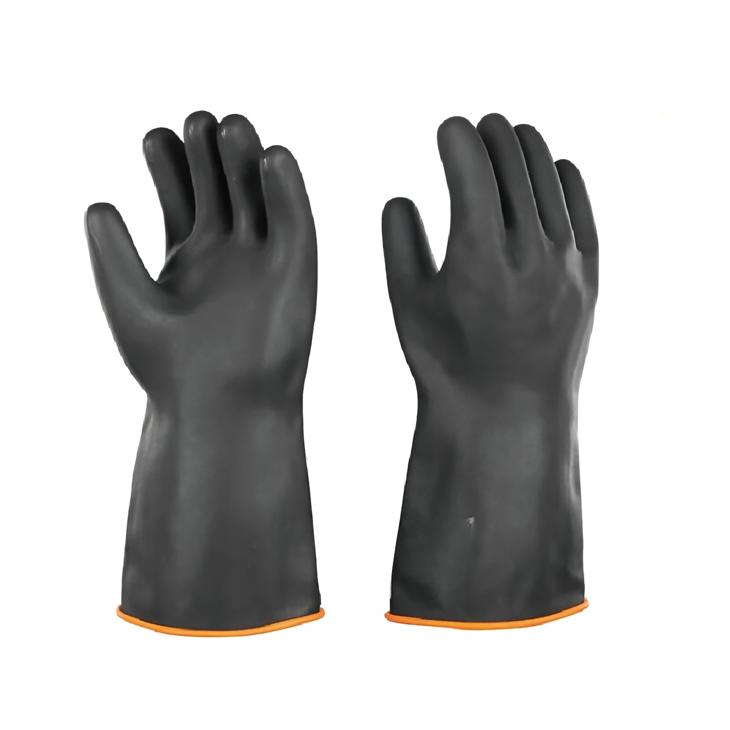 Chemical-resistant latex gloves