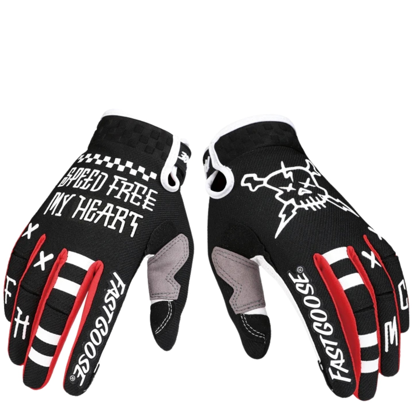 Gants VTT performance avec motifs