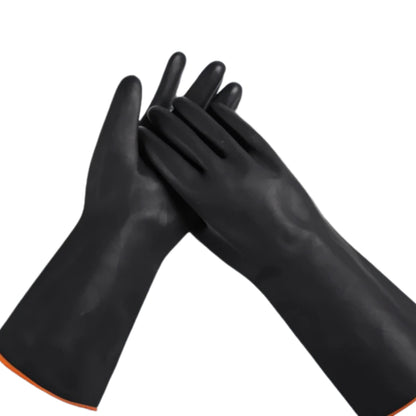 Guantes de látex de goma para limpieza