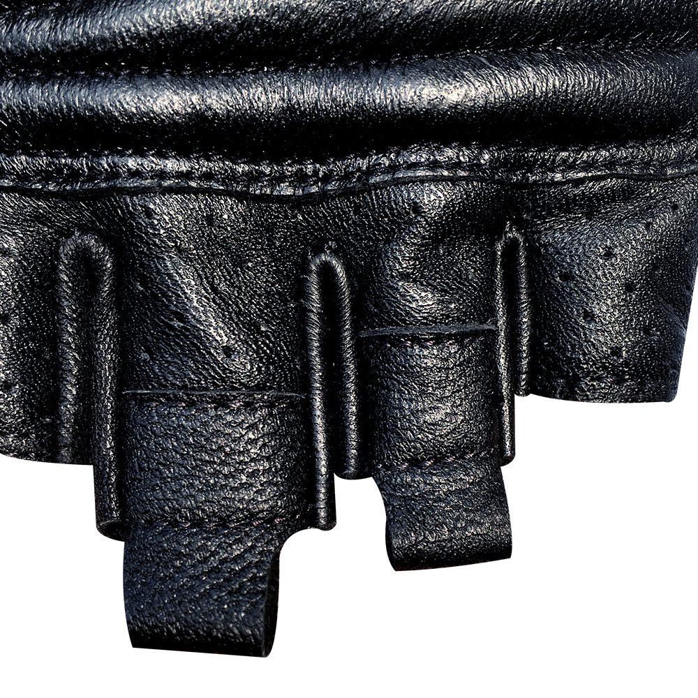 Gants de conduite en cuir respirant pour hommes