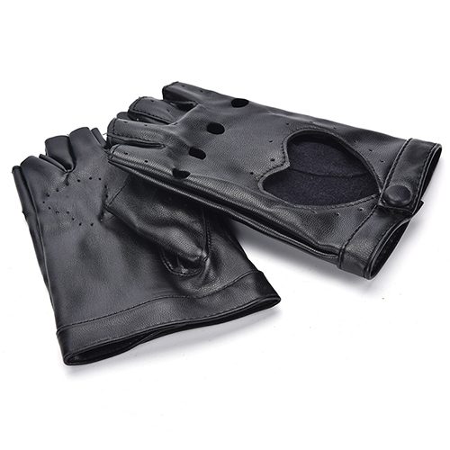 Gants de conduite femme cuir en forme de cœur