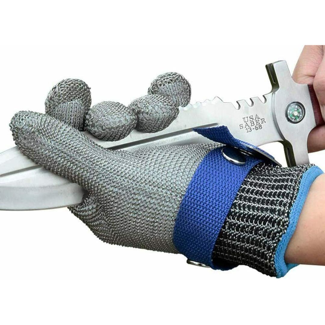 Gants cotte de maille anti-coupures