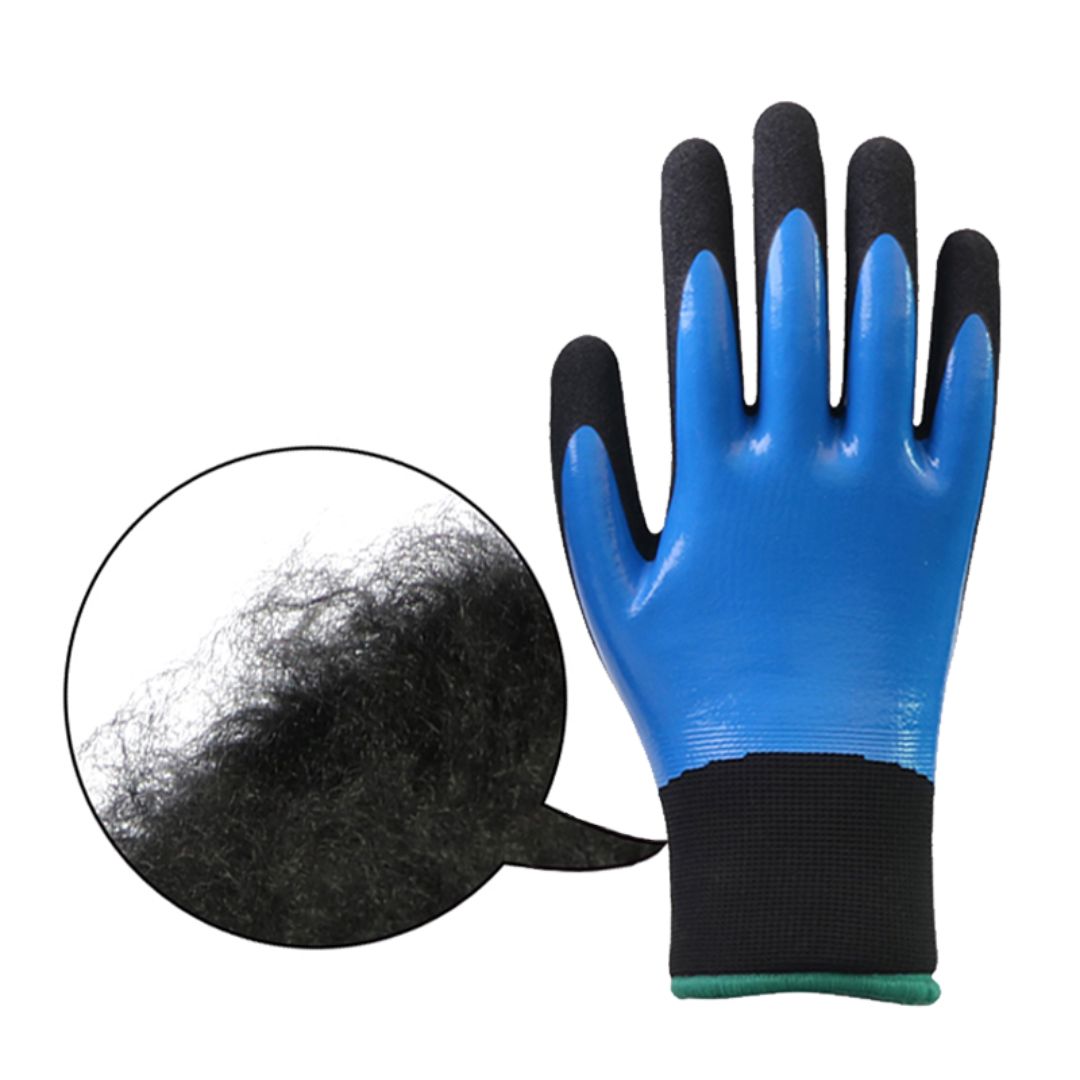 Gants de chantier imperméables et antidérapants