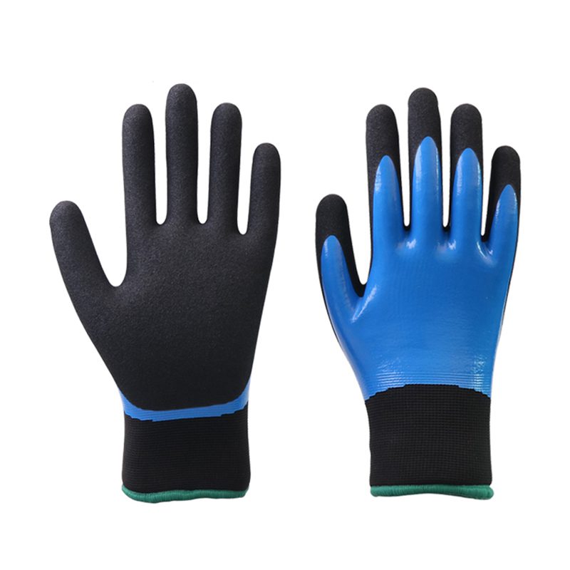 Gants de chantier imperméables et antidérapants