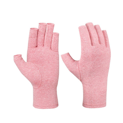 Colored compression gloves for arthritis