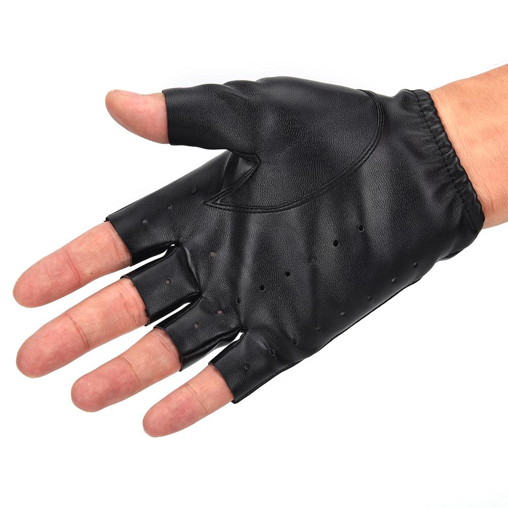 Guantes/manoplas de conducción unisex negros