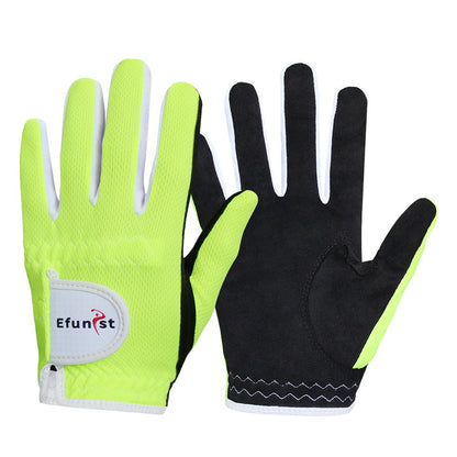 Gants de golf de couleurs pour enfants
