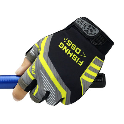Gants de pêche avec coupe à 3 doigts