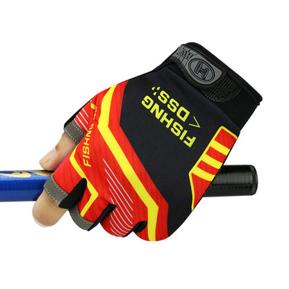 Gants de pêche avec coupe à 3 doigts