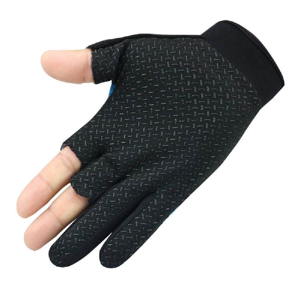 Gants de pêche avec coupe à 3 doigts