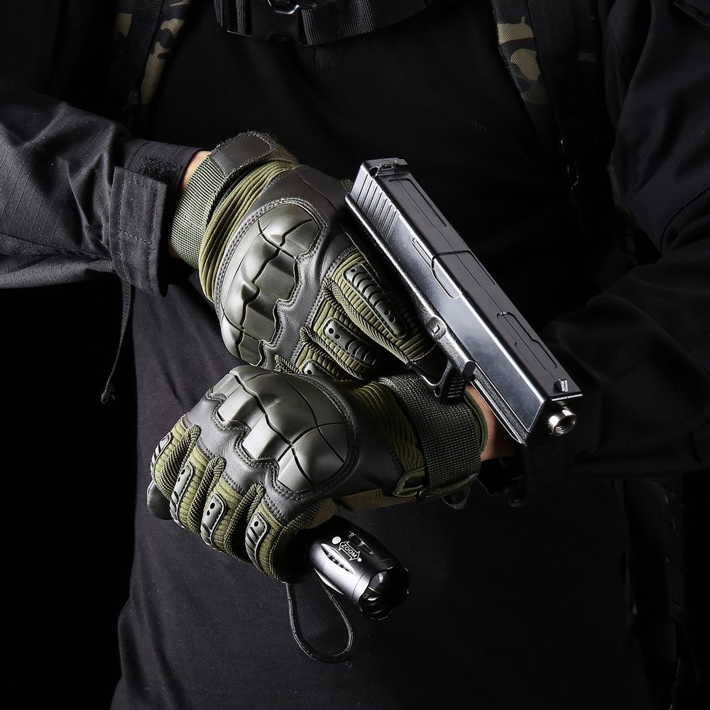 Gants militaire tactiques tactiles