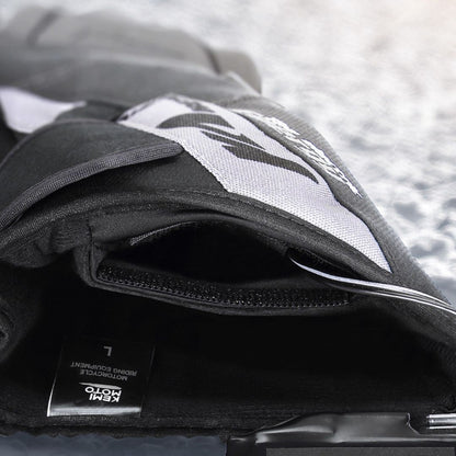 Guantes de motocicleta calefactables con carcasa protectora