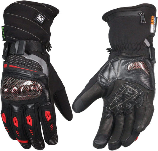 Gants moto chauffants hiver