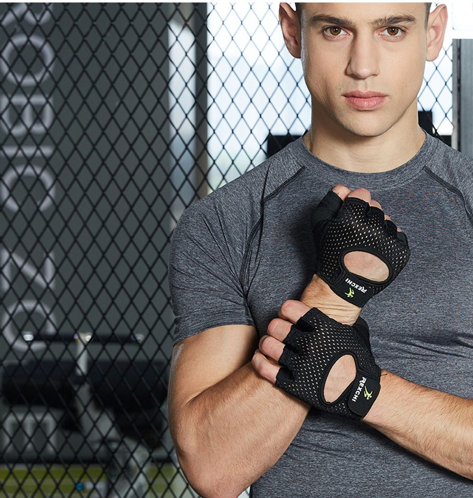 Gants musculation unisexes