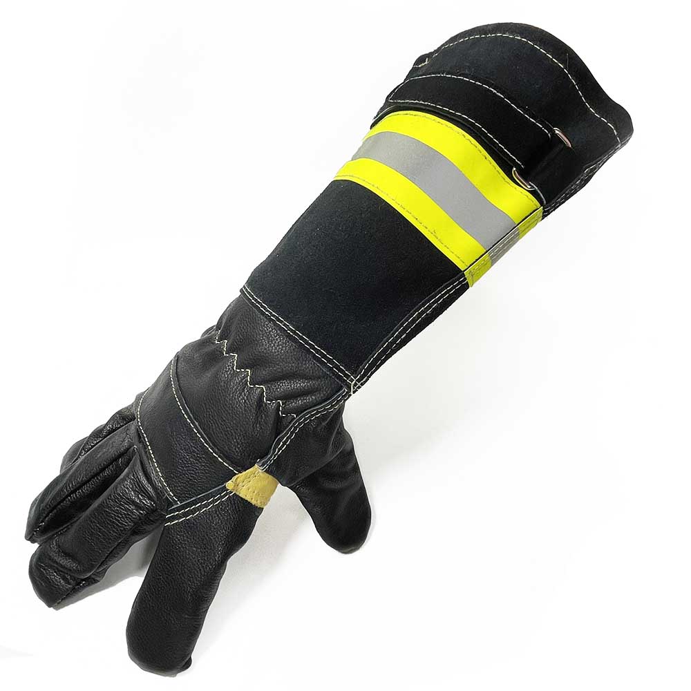Gants pompier anti-incendie à manches longues