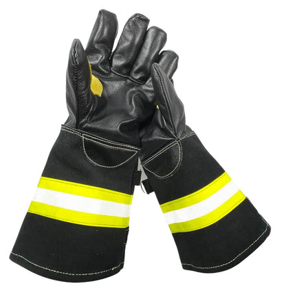Gants pompier anti-incendie à manches longues