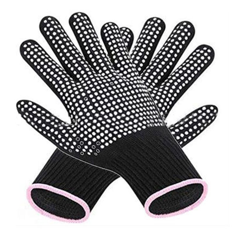 Gants anti chaleur pour coiffure
