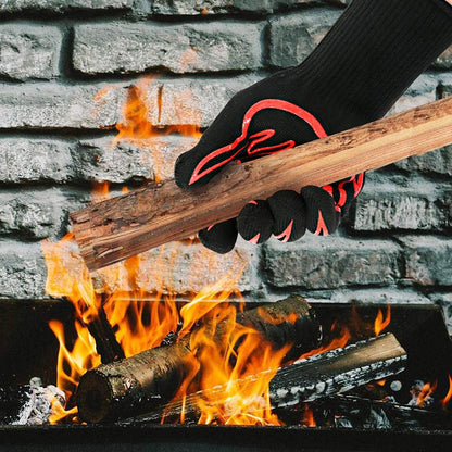 Gants anti chaleur isolation thermique pour barbecue