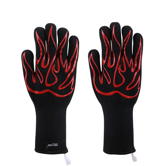 Gants anti chaleur isolation thermique pour barbecue