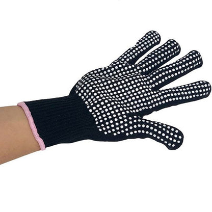 Gants anti chaleur pour coiffure