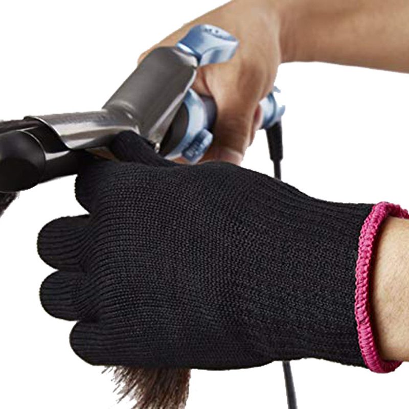 Gants anti chaleur pour coiffure