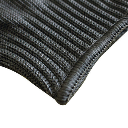 Guantes de cota de malla negros resistentes a los cortes