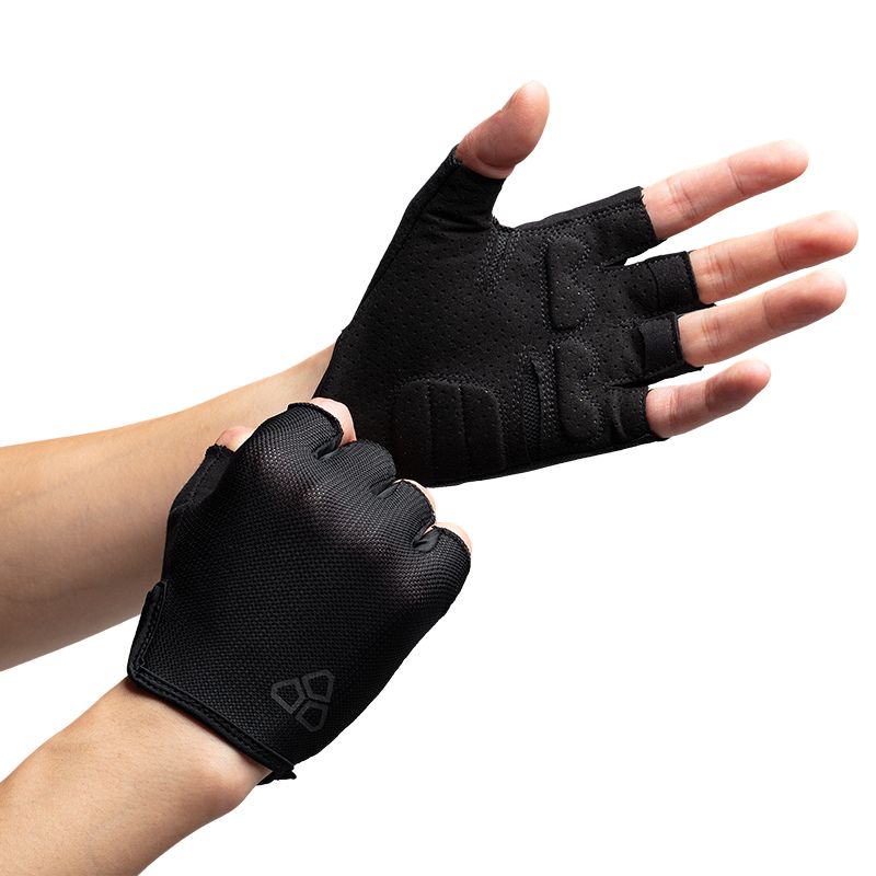 Breathable mesh cycling gloves
