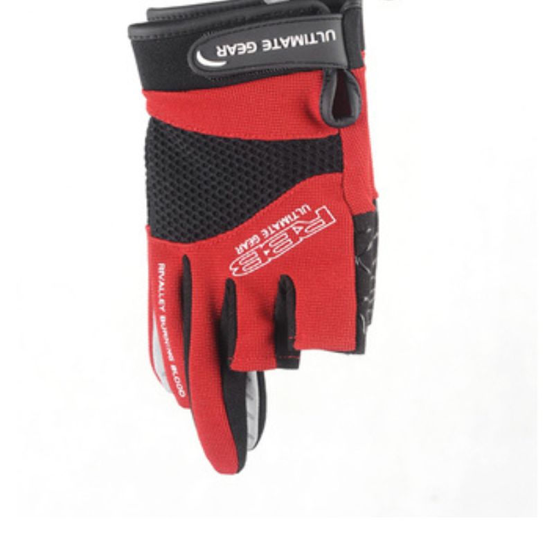 Gants de pêche antidérapants avec coupe à 3 doigts