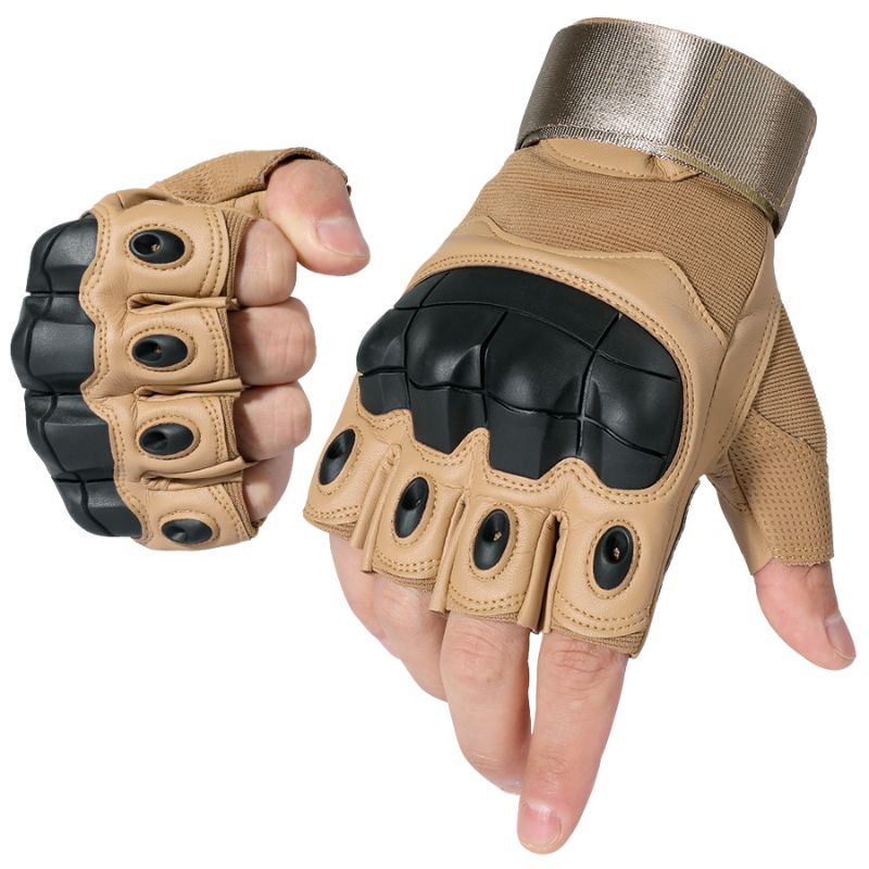 Gants militaire tactique mitaine demi-doigts